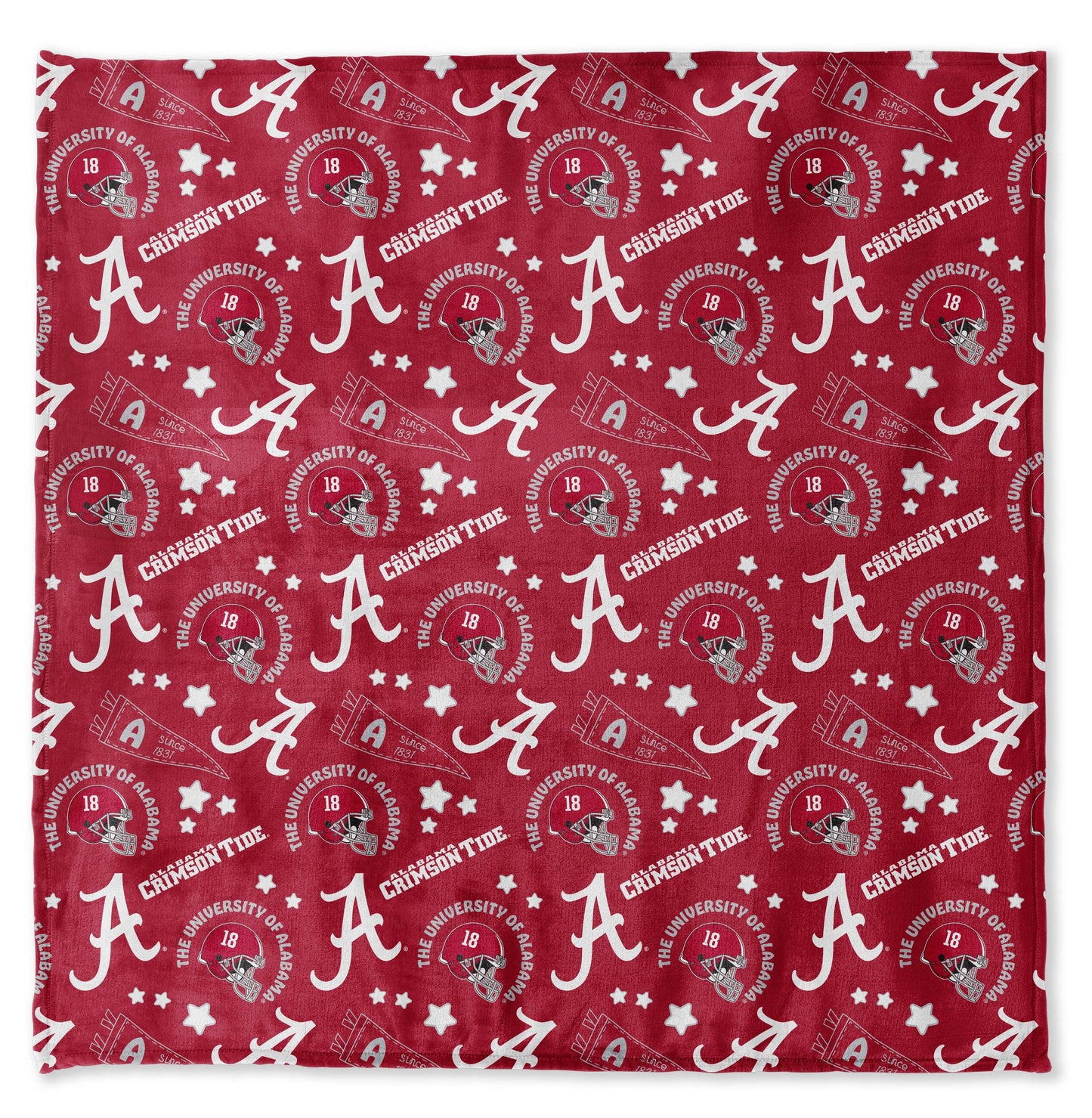 NCAA Victory Pennant Cozy 108x108 Family Blanket