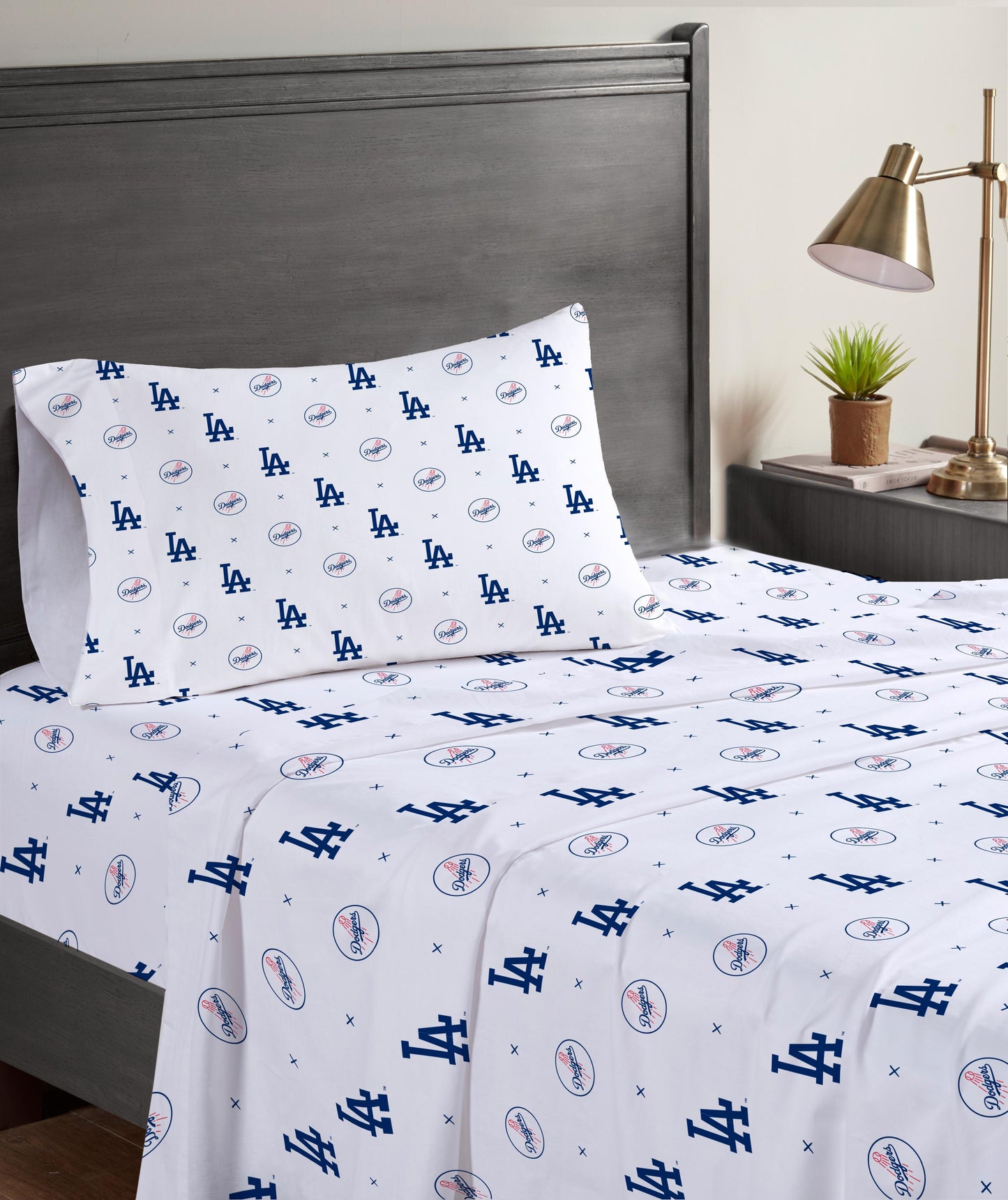 MLB Small X Twin Sheet Set