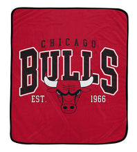 Load image into Gallery viewer, NBA Vintage Arch Block Ultra Soft 50x60 Throw Blanket
