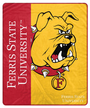 Load image into Gallery viewer, NCAA Endzone Ultra Soft Tailgate Throw
