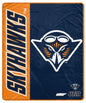 NCAA Endzone Ultra Soft Tailgate Throw