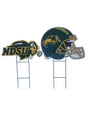 NCAA Logo and Helmet 2 Pack Yard Sign Set