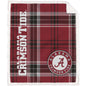 NCAA Playmaker Plaid Ultra Cozy Sherpa Throw