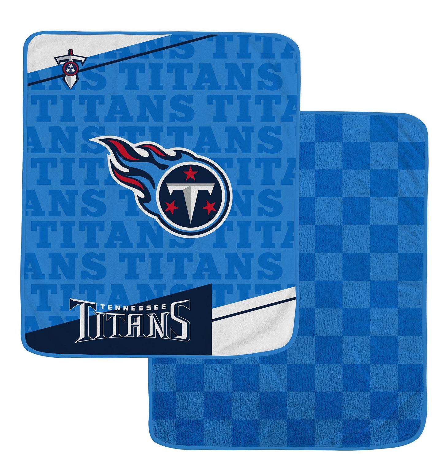 NFL Diagonal Ghost Checker 60x70 Blanket