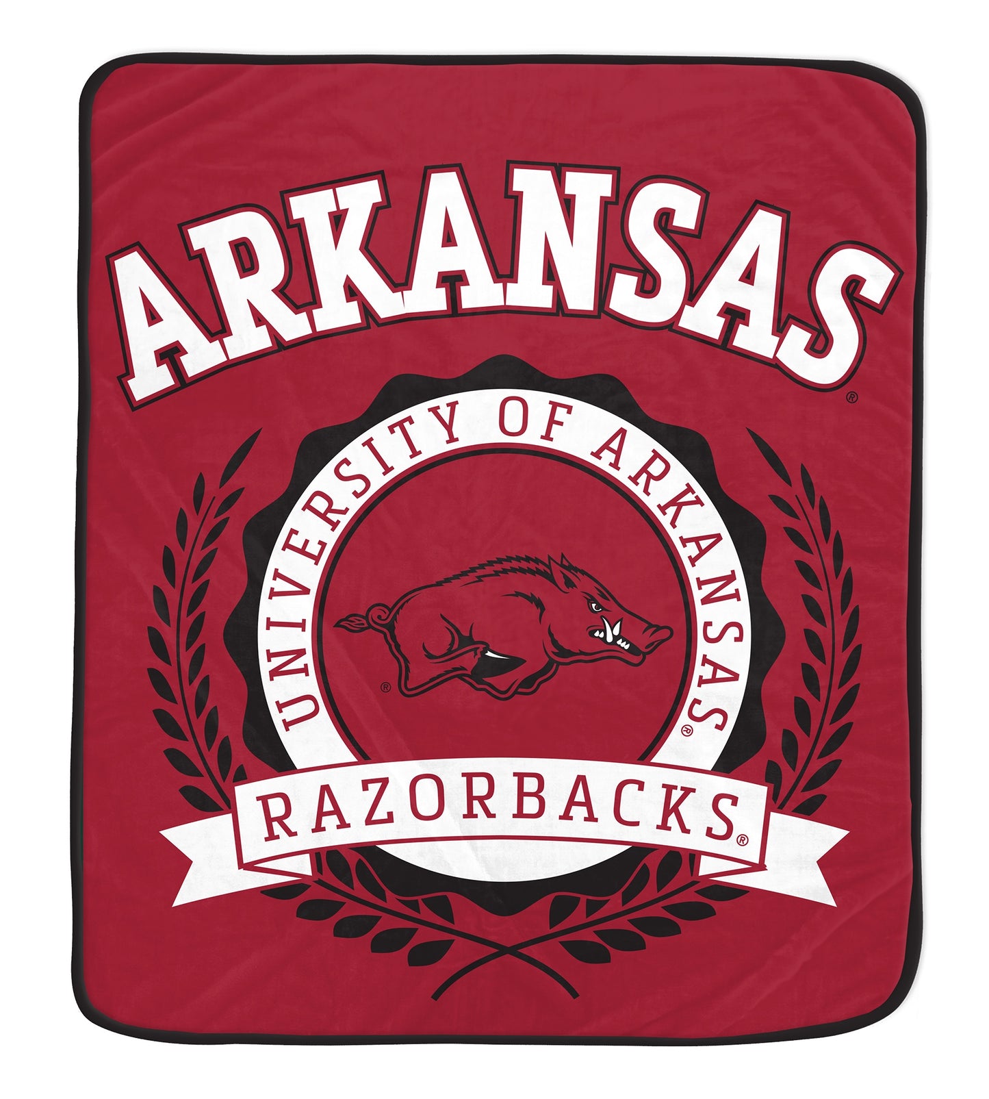 NCAA University Crest 50x60 Ultra Soft Blanket