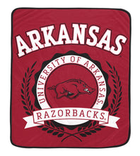 Load image into Gallery viewer, NCAA University Crest 50x60 Ultra Soft Blanket
