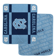 Load image into Gallery viewer, NCAA Reverse Block Double Sided 60x70 Ultra Cozy Blanket
