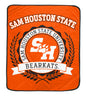 NCAA University Crest 50x60 Ultra Soft Blanket