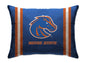 NCAA Standard Stripe Logo Bed Pillow