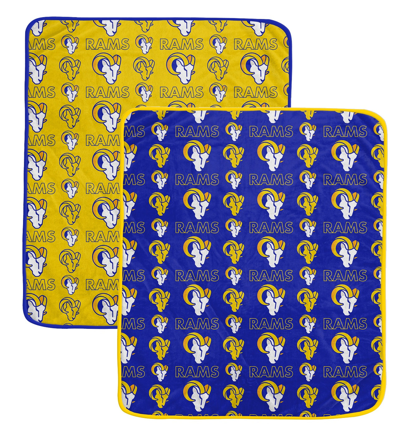 NFL Home & Away Logo Roll 60x70 2 Pack Blanket Set