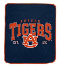 Load image into Gallery viewer, NCAA Vintage Arch Block Ultra Soft 50x60 Throw Blanket
