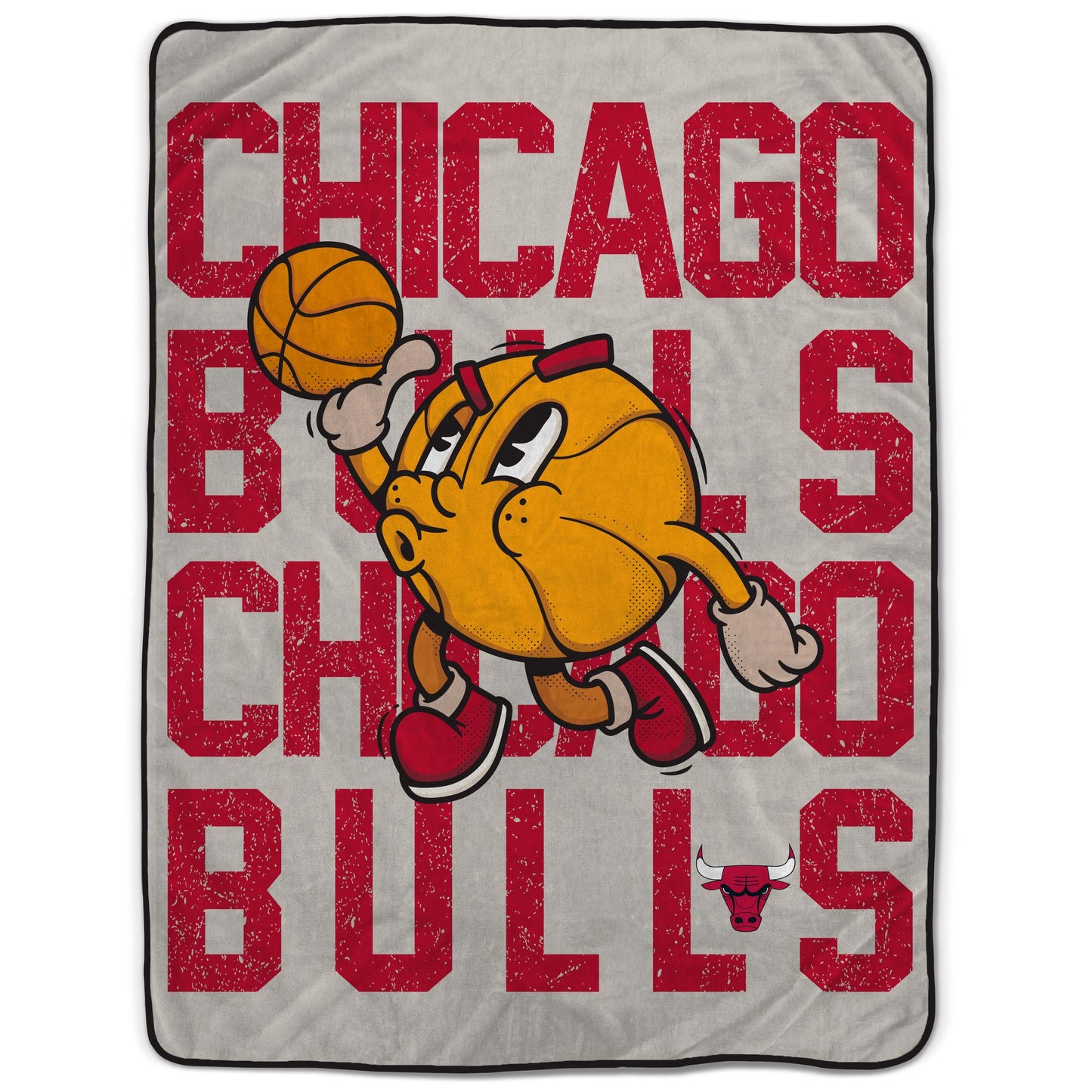 NBA Cartoon Basketball 60x80 Ultra Cozy Blanket