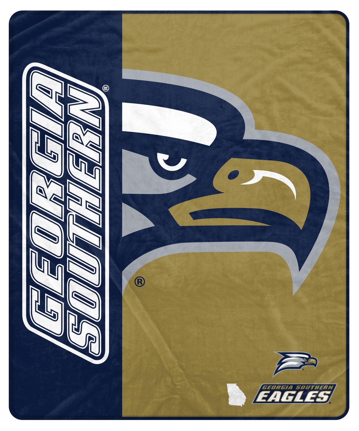 NCAA Endzone Ultra Soft Tailgate Throw