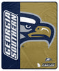 NCAA Endzone Ultra Soft Tailgate Throw