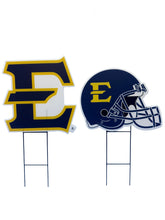 Load image into Gallery viewer, NCAA Logo and Helmet 2 Pack Yard Sign Set
