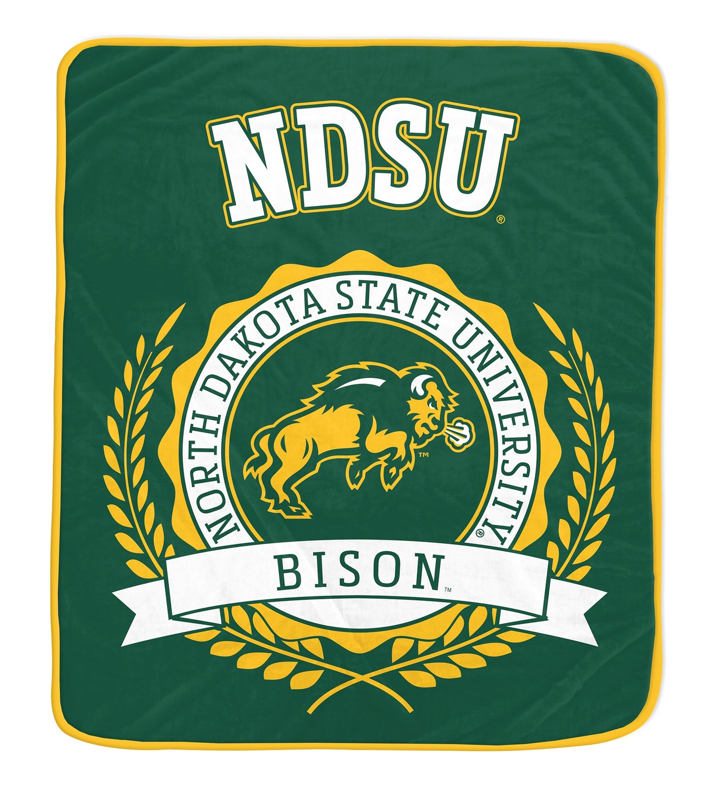 NCAA University Crest 50x60 Ultra Soft Blanket