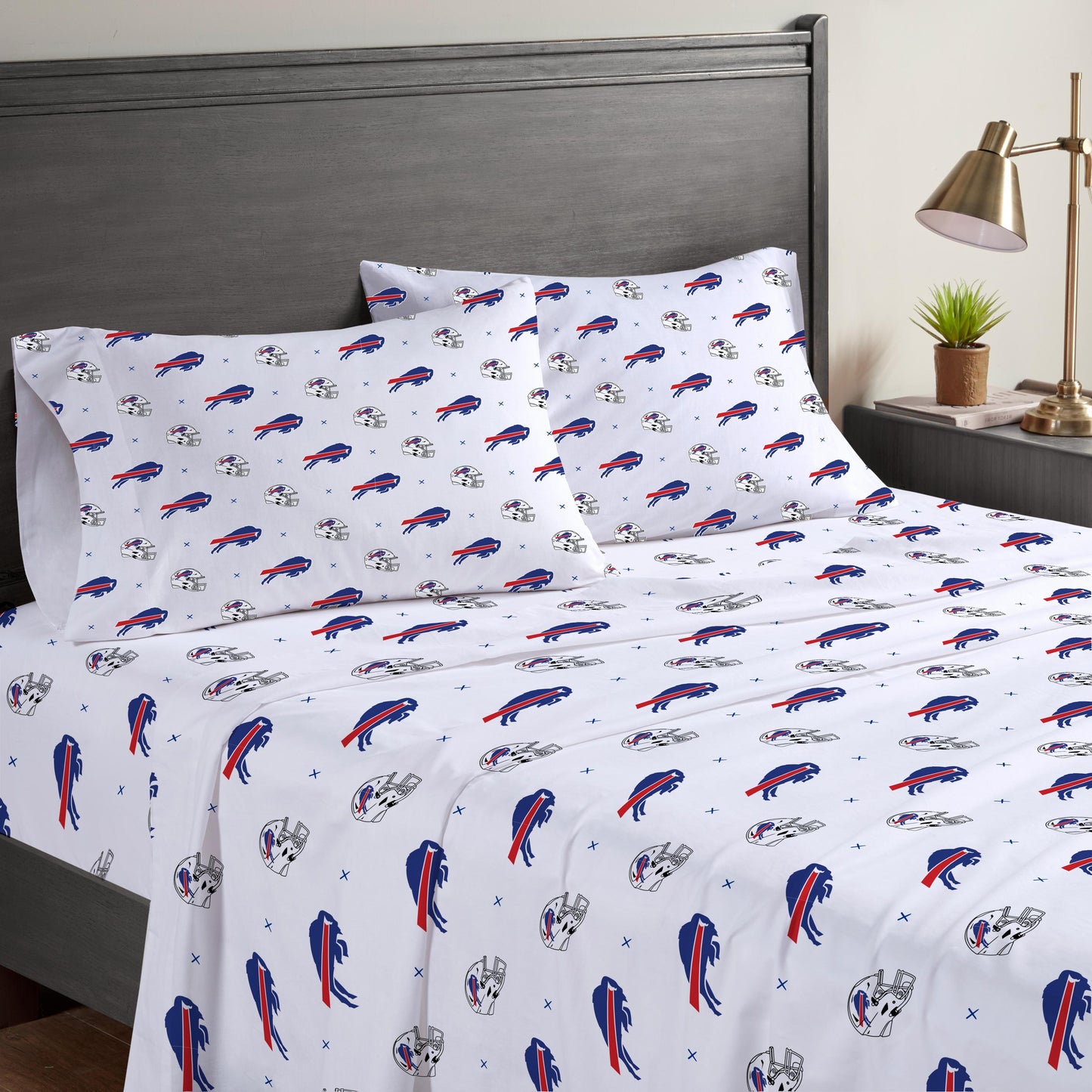 NFL Small X Queen Sheet Set
