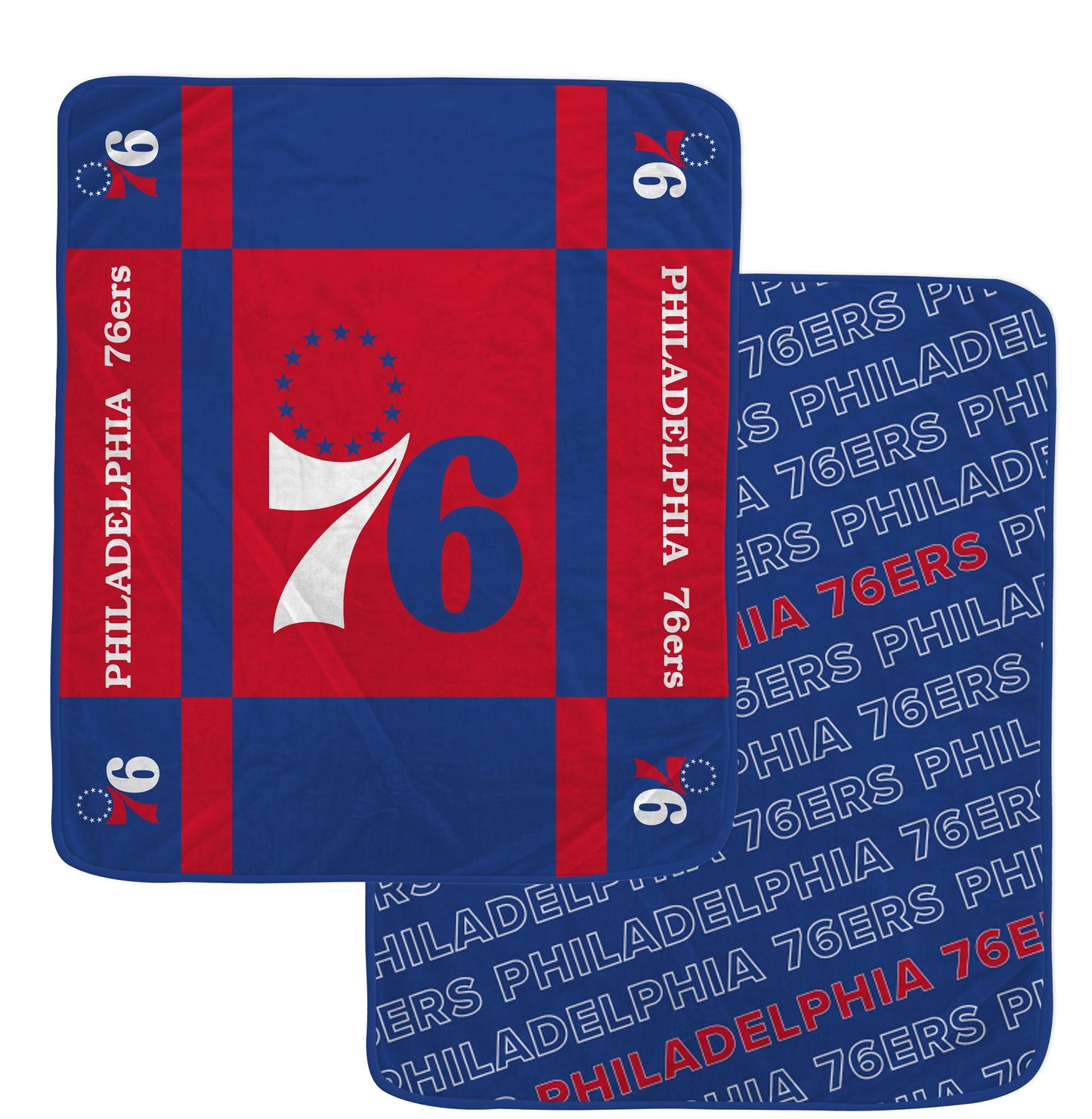 NBA Reverse Block Double Sided 60x70 Ultra Cozy Blanket
