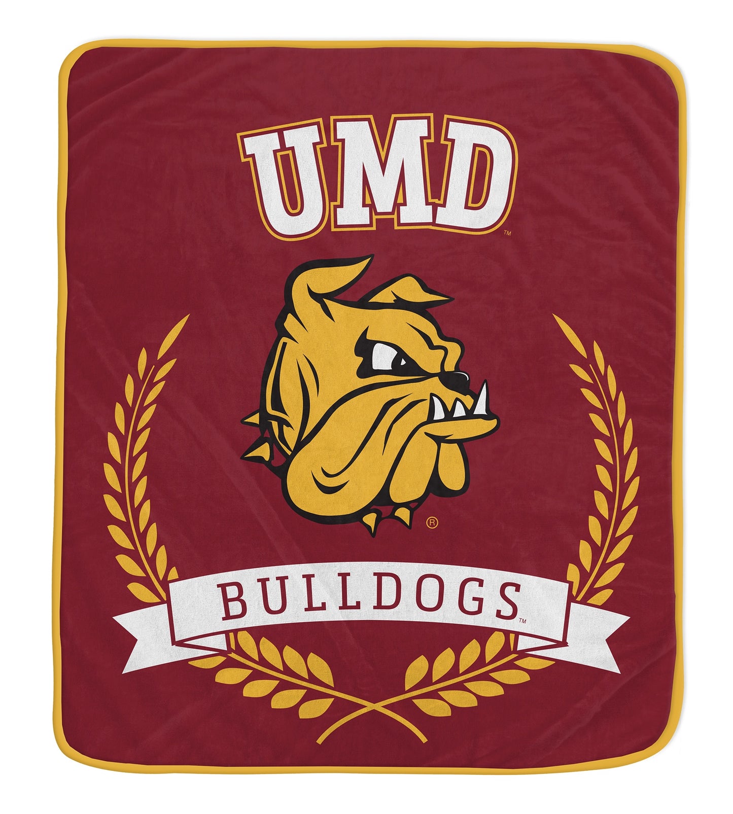 NCAA University Crest 50x60 Ultra Soft Blanket