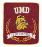 NCAA University Crest 50x60 Ultra Soft Blanket