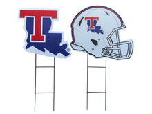 Load image into Gallery viewer, NCAA Logo and Helmet 2 Pack Yard Sign Set
