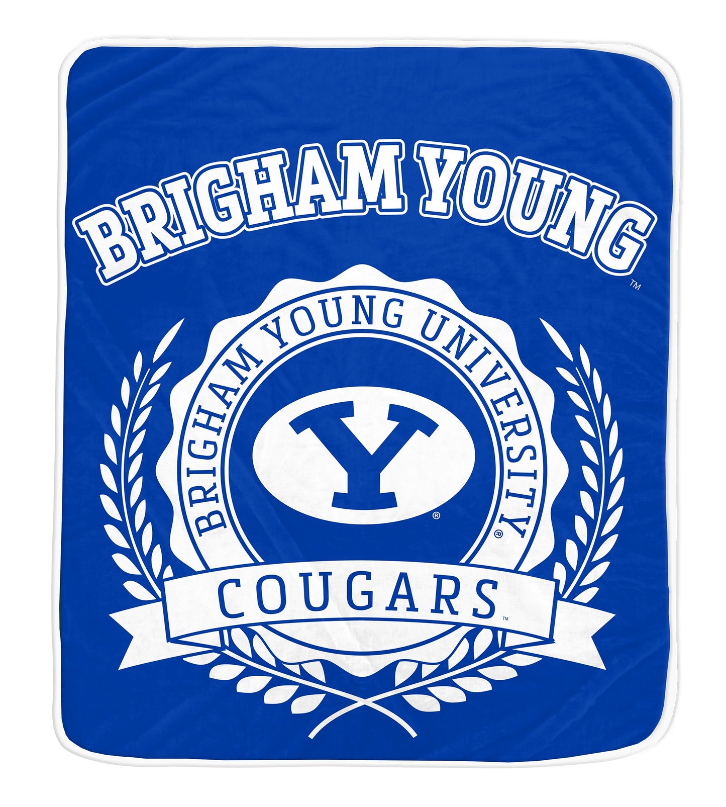 NCAA University Crest 50x60 Ultra Soft Blanket