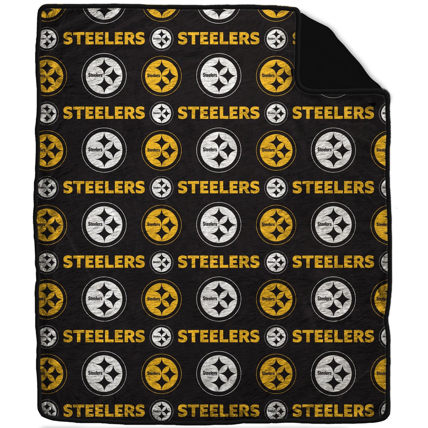 NFL Tonal Wordmark 60x70 Faux Fur Blanket