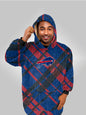 NFL Digital Dash Sherpa Hooded Fan Cape
