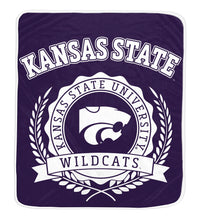 Load image into Gallery viewer, NCAA University Crest 50x60 Ultra Soft Blanket
