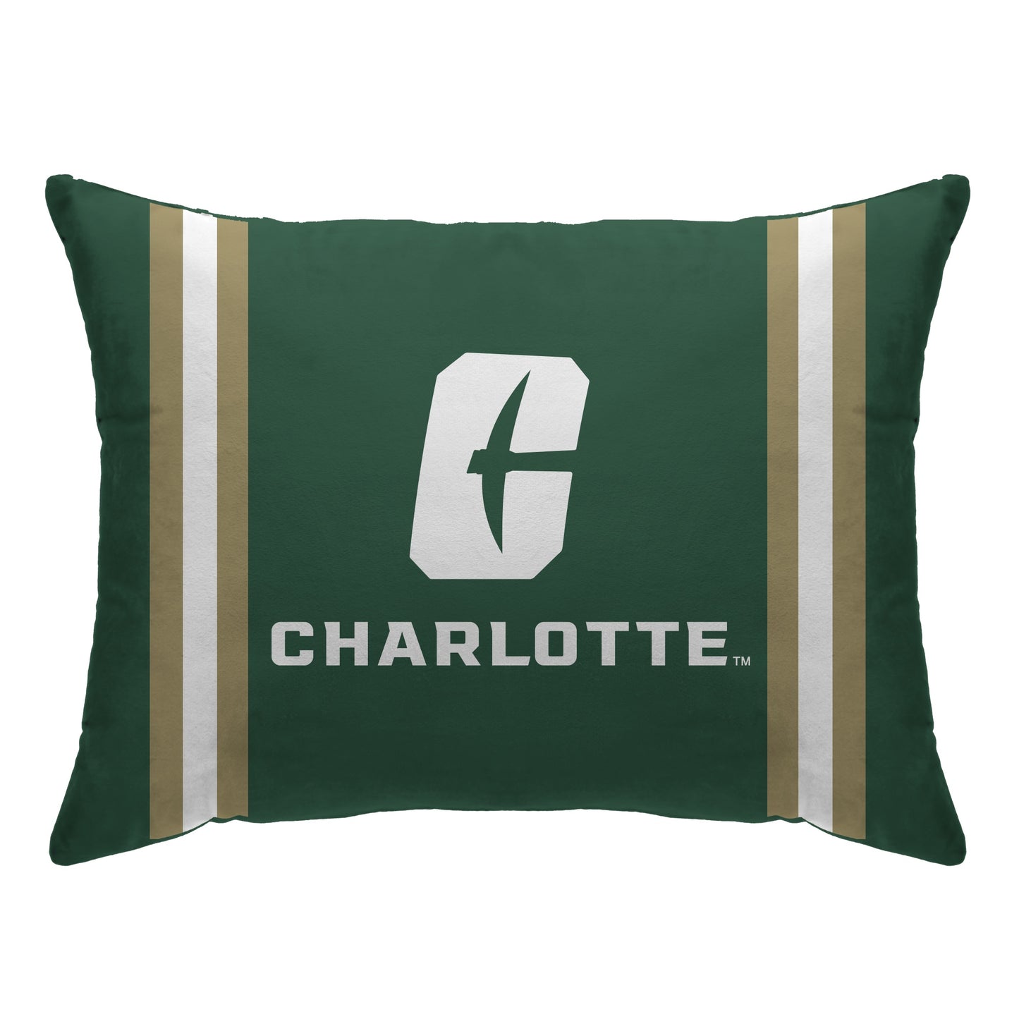 NCAA Standard Stripe Logo Bed Pillow