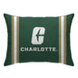 NCAA Standard Stripe Logo Bed Pillow