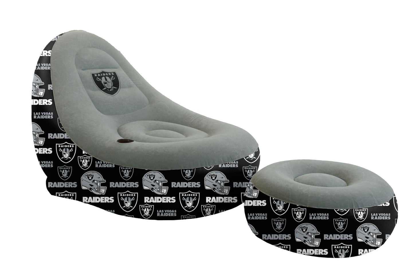 NFL Tonal Logo Inflatable Chair & Ottoman