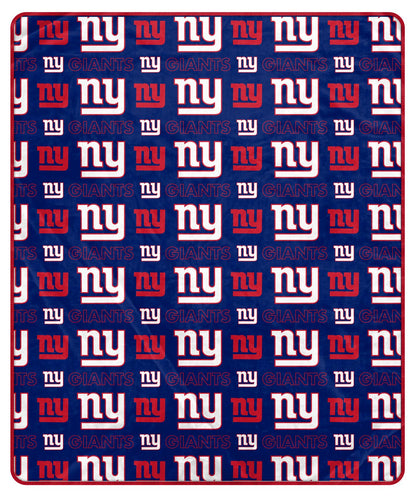 NFL Repeat Big Logo Wordmark 50x60 Blanket