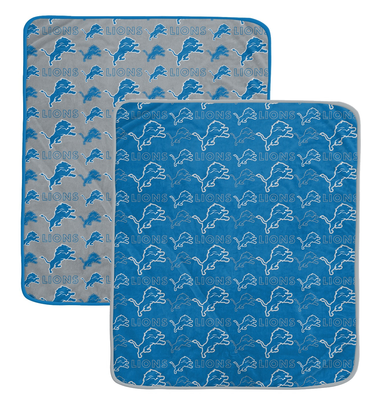 NFL Home & Away Logo Roll 60x70 2 Pack Blanket Set