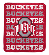 Load image into Gallery viewer, NCAA Repeat Refresh 60x70 Wordmark Blanket
