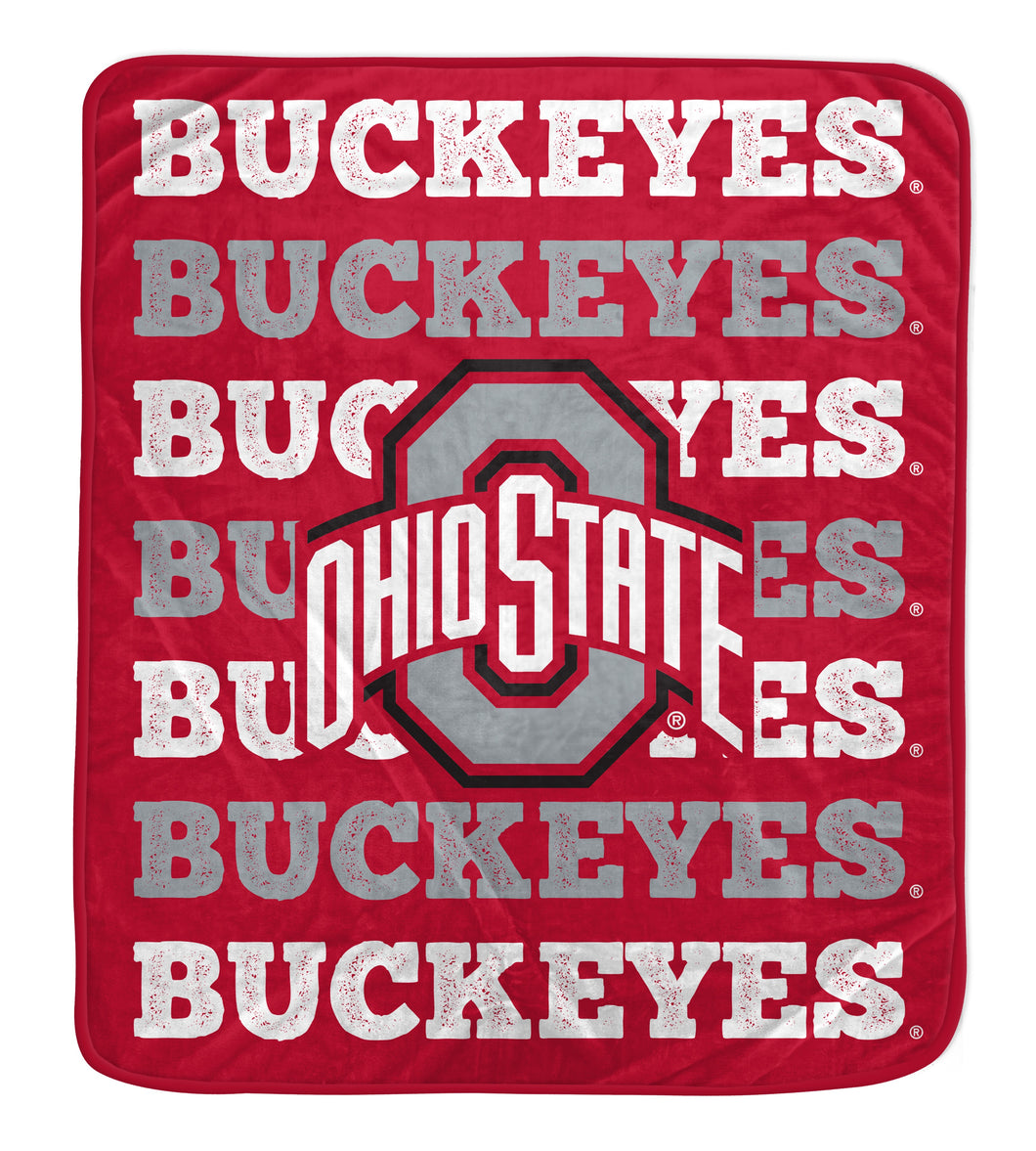 NCAA Repeat Refresh 60x70 Wordmark Blanket
