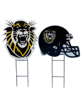 Load image into Gallery viewer, NCAA Logo and Helmet 2 Pack Yard Sign Set
