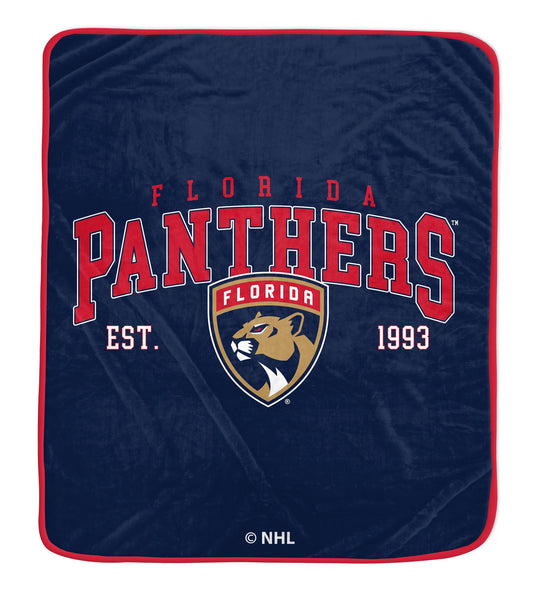 NHL Vintage Arch Block Ultra Soft 50x60 Throw Blanket