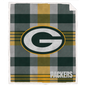 NFL Plaid Steel Royal Plush Sherpa 60x70 Blanket