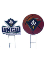 Load image into Gallery viewer, NCAA Logo and Helmet 2 Pack Yard Sign Set
