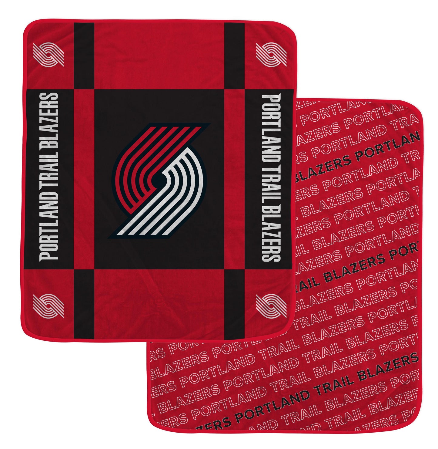 NBA Reverse Block Double Sided 60x70 Ultra Cozy Blanket