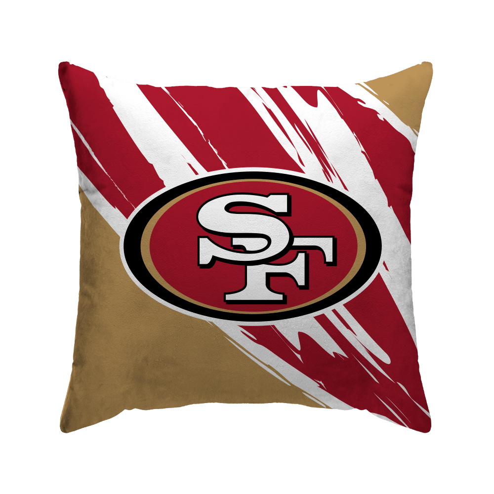 San Francisco 49ers Retro Jazz Poly Spandex Decor Pillow