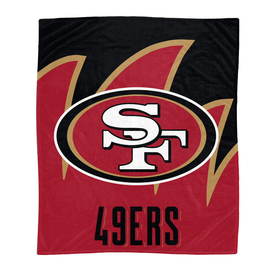 San Francisco 49ers Splash Blanket