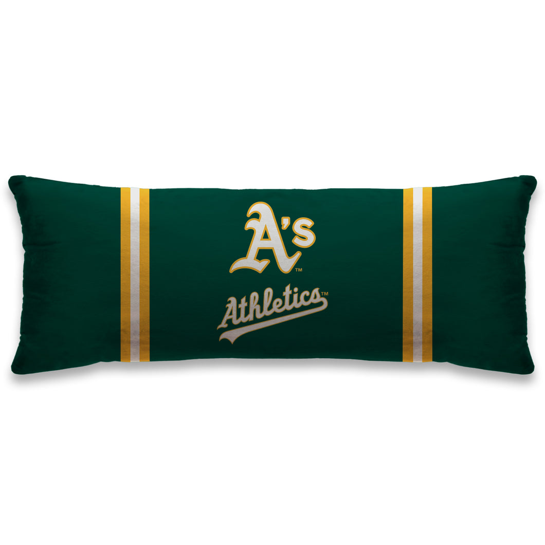 Oakland Athletics Standard Logo Body Pillow