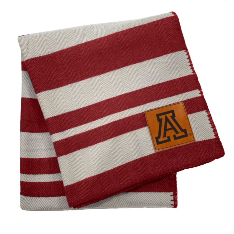 Arizona Wildcats Acrylic Stripe Throw Blanket