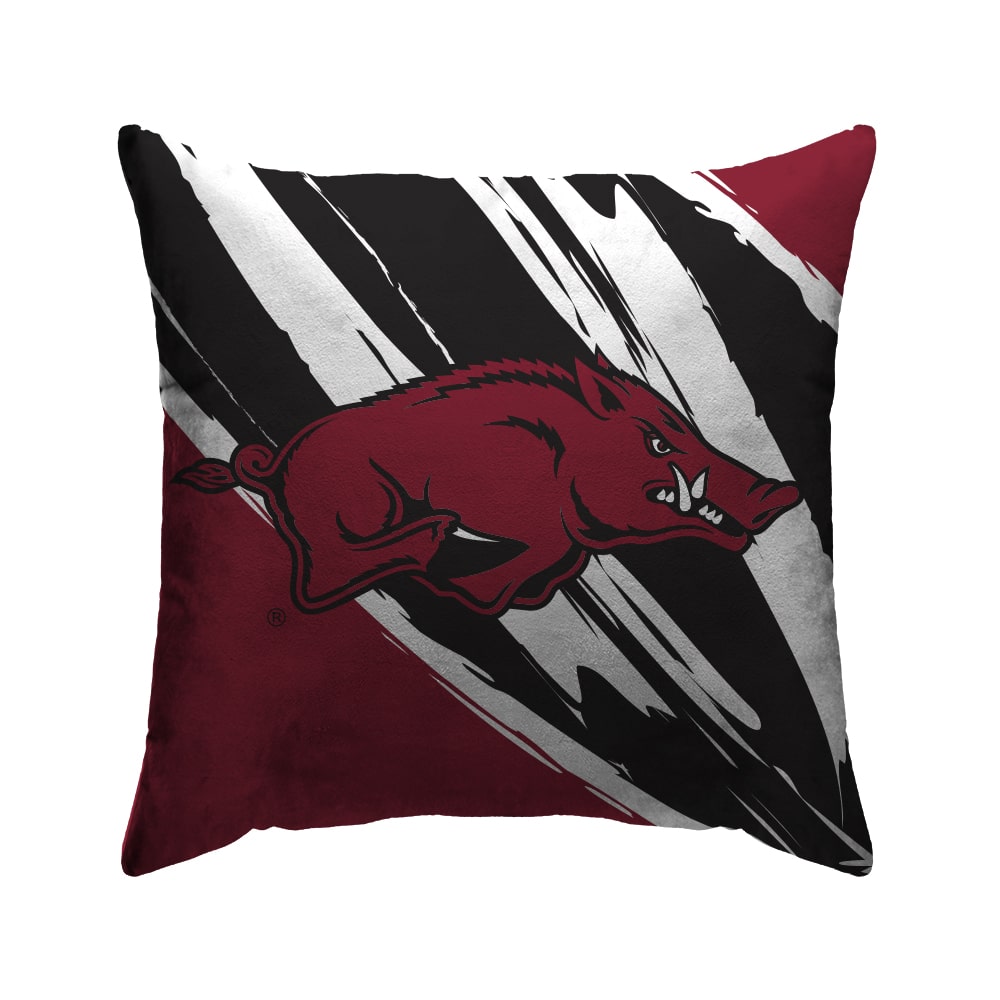 Arkansas Razorbacks Retro Jazz Poly Spandex Decor Pillow
