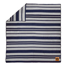 Load image into Gallery viewer, Auburn Tigers Acrylic Stripe Throw Blanket
