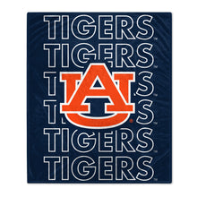 Load image into Gallery viewer, Auburn Tigers Echo Wordmark Blanket

