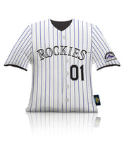Load image into Gallery viewer, Colorado Rockies Plushlete Big League Jersey Pillow
