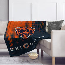 Load image into Gallery viewer, Chicago Bears Half Tone Drip Blanket
